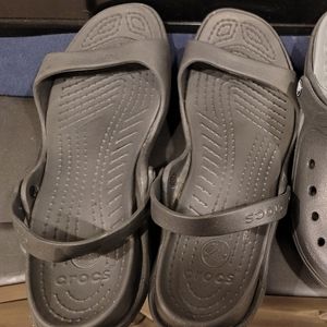 Croc sandals